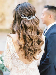 Bridal hair piece Bridal hair vine Gold Bridal Hair Accessories Wedding Hair Accessories Silver Wedding hair piece  Bridal hair vine