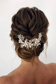 Bridal Hair piece Rose gold Wedding Hair piece Bridal hair accessories Wedding Hair Accessories Rose Gold Bridal Hair Vine Wedding Hair vine