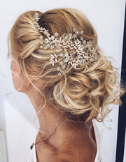 Bridal hair piece Silver Wedding hair piece Bridal hair vine Wedding hair vine Bridal hair accessories Gold Wedding hair accessories