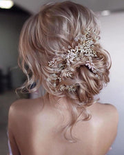 Bridal hair piece.