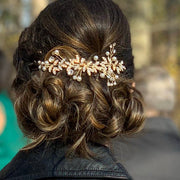 Bridal hair vine.