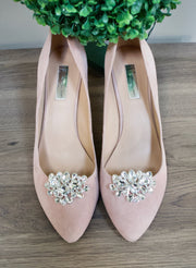 Wedding Shoes Wedding Shoe clips  Bridal Shoe Clips Bridal Shoes Crystal Bridal Shoes Bridesmaids Gift Crystal shoe brooch