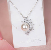 Bridal Pearl Necklace set - Samantha