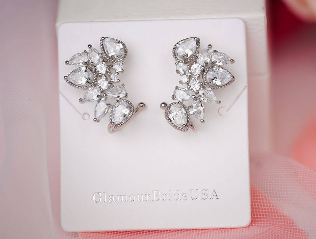 Katherine - Diamond Stud Earrings